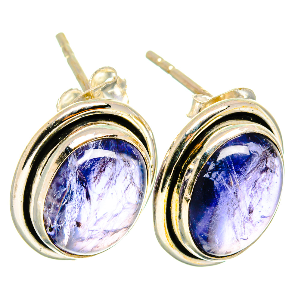 Tanzanite Earrings handcrafted by Ana Silver Co - EARR421793