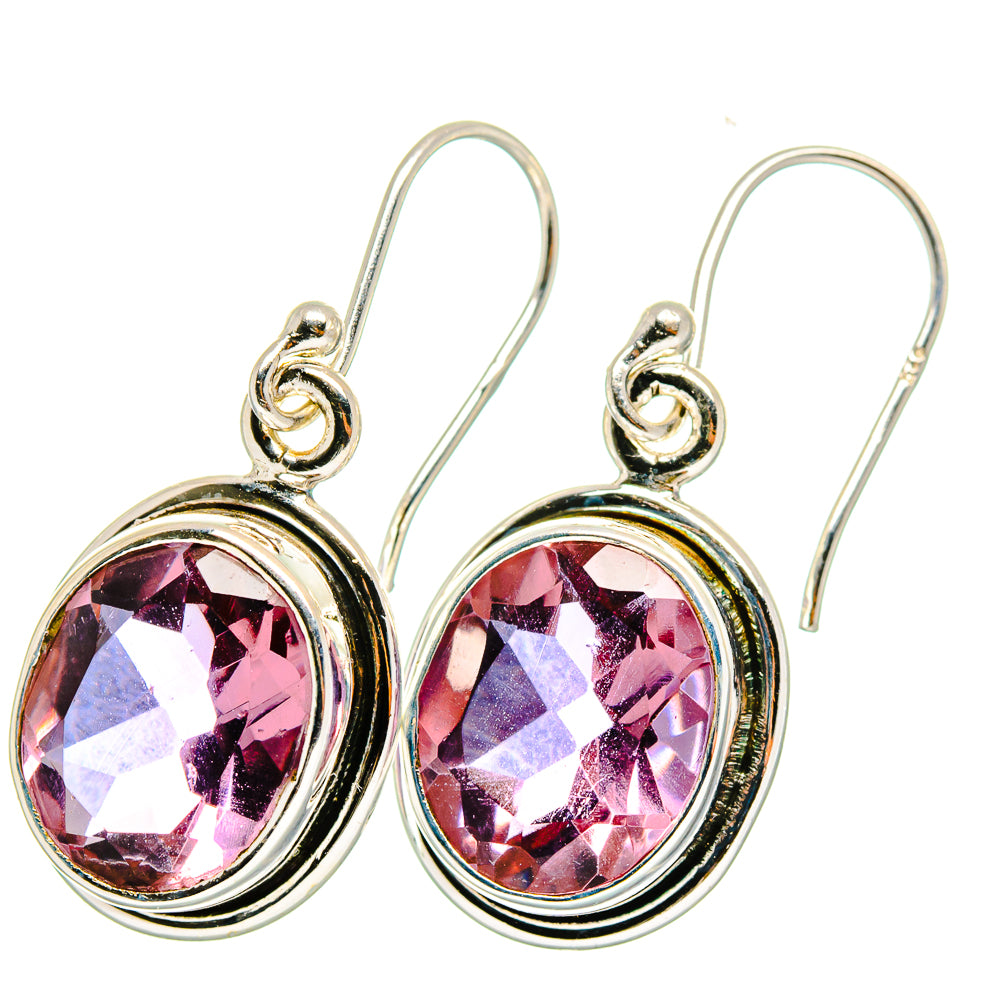 Color Change Alexandrite Earrings handcrafted by Ana Silver Co - EARR421801