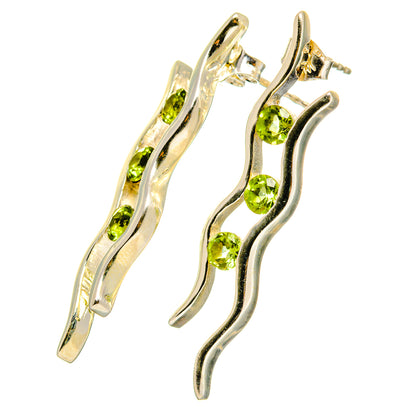 Peridot Earrings handcrafted by Ana Silver Co - EARR421813