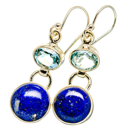 Lapis Lazuli Earrings handcrafted by Ana Silver Co - EARR421832