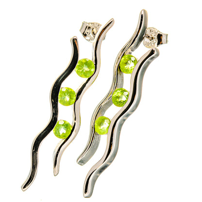 Peridot Earrings handcrafted by Ana Silver Co - EARR421840