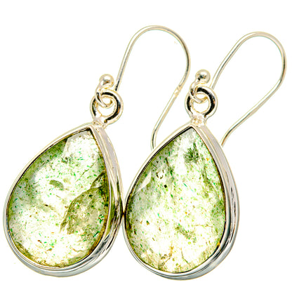 Prehnite Earrings handcrafted by Ana Silver Co - EARR421841