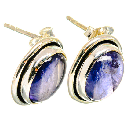 Tanzanite Earrings handcrafted by Ana Silver Co - EARR421851