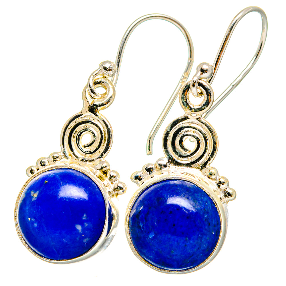 Lapis Lazuli Earrings handcrafted by Ana Silver Co - EARR421853
