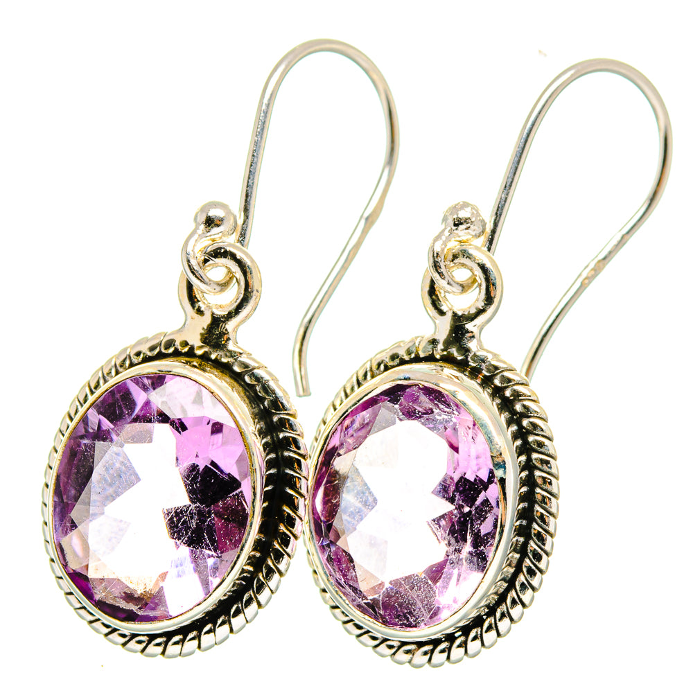 Amethyst Earrings handcrafted by Ana Silver Co - EARR421876