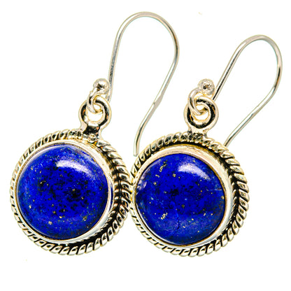Lapis Lazuli Earrings handcrafted by Ana Silver Co - EARR421880