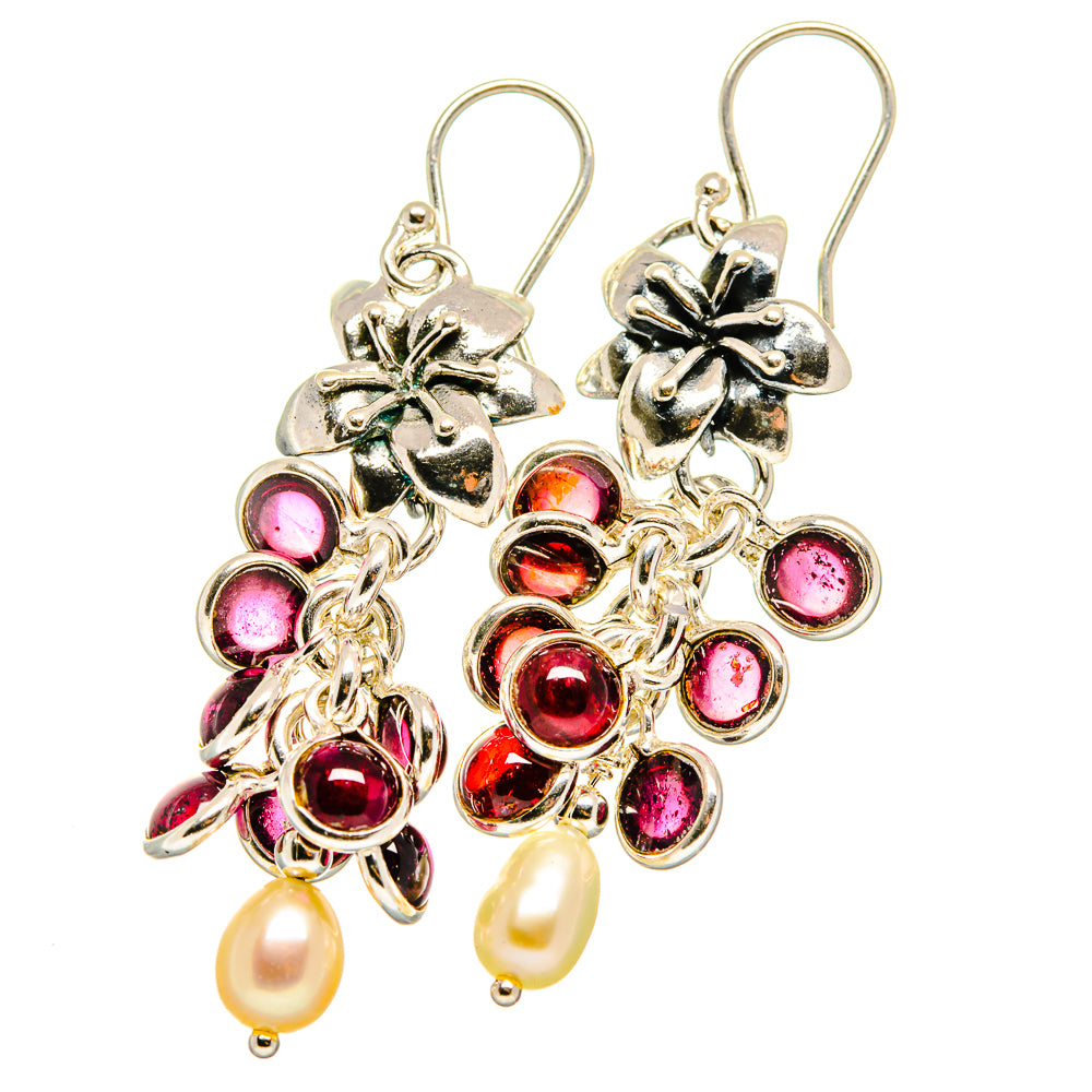 Cultured Pearl Earrings handcrafted by Ana Silver Co - EARR421886