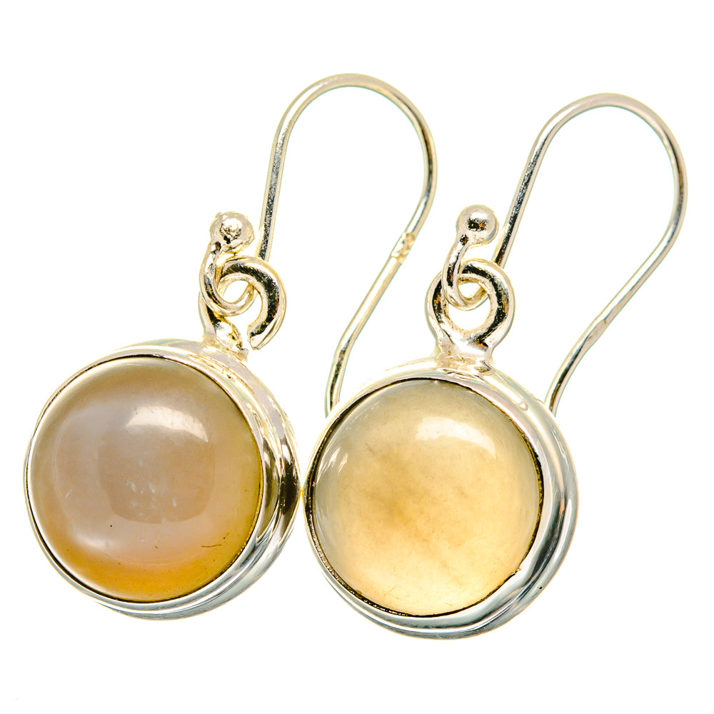 Moonstone Earrings handcrafted by Ana Silver Co - EARR421896