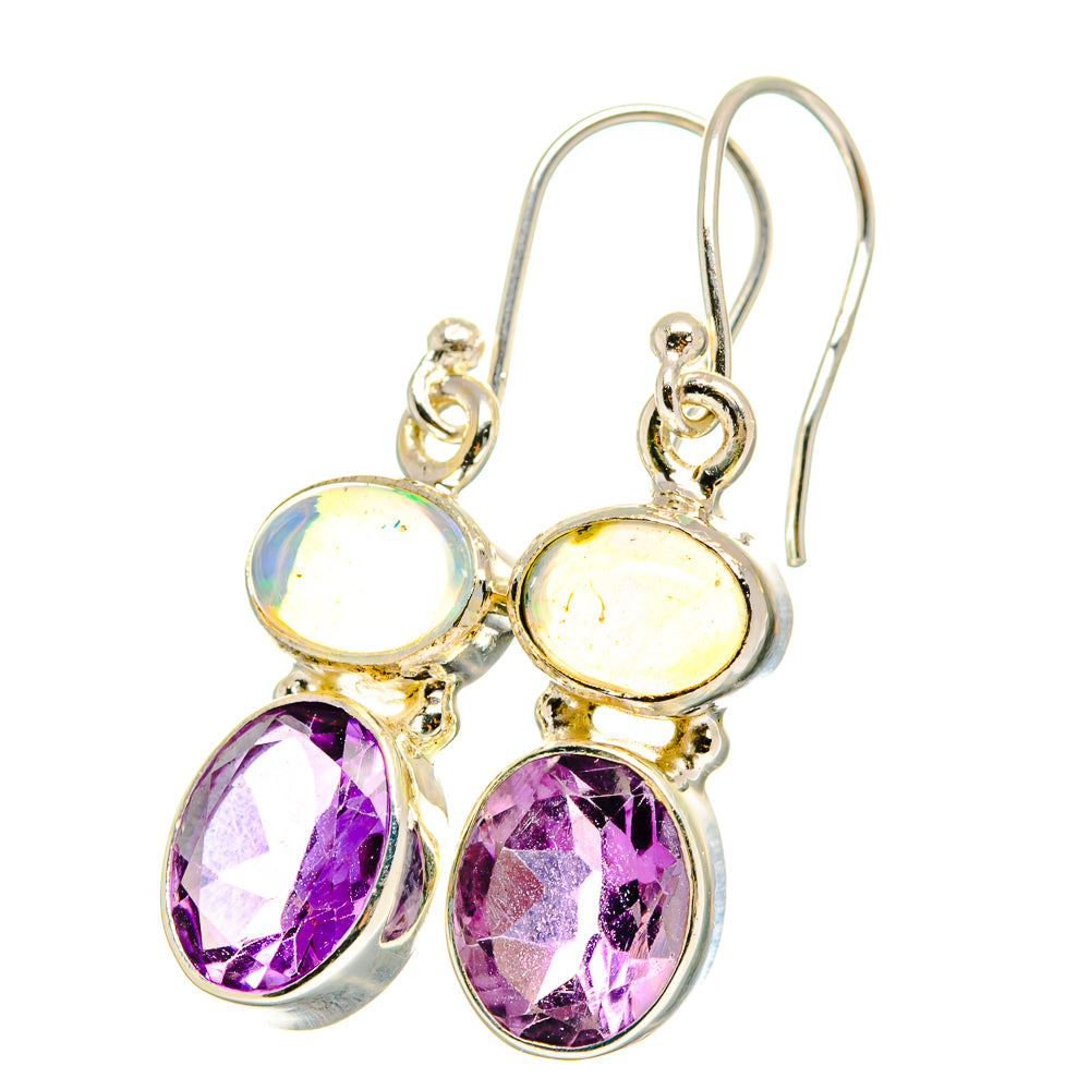 Amethyst Earrings handcrafted by Ana Silver Co - EARR421897