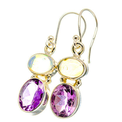 Amethyst Earrings handcrafted by Ana Silver Co - EARR421897