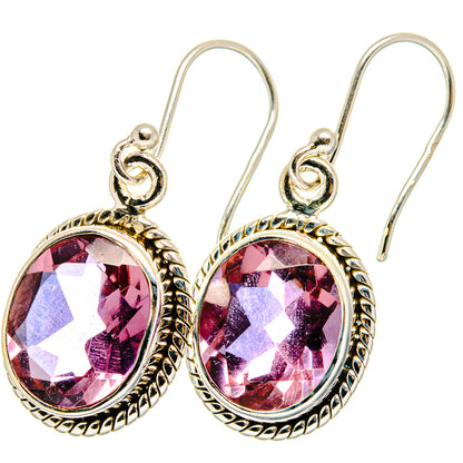 Color Change Alexandrite Earrings handcrafted by Ana Silver Co - EARR421909