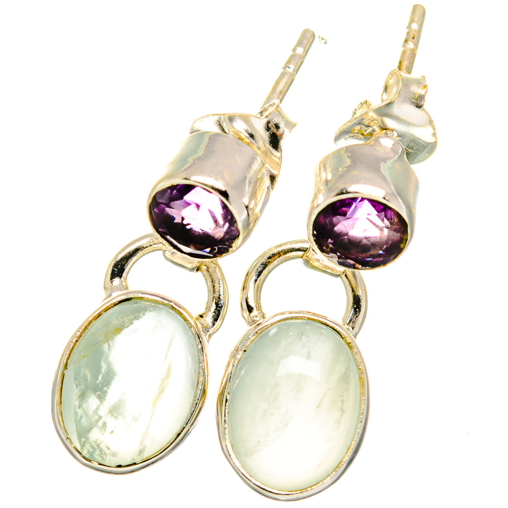 Aquamarine Earrings handcrafted by Ana Silver Co - EARR421910