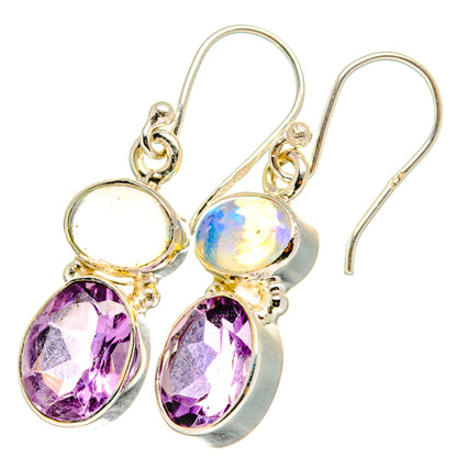 Amethyst Earrings handcrafted by Ana Silver Co - EARR421927