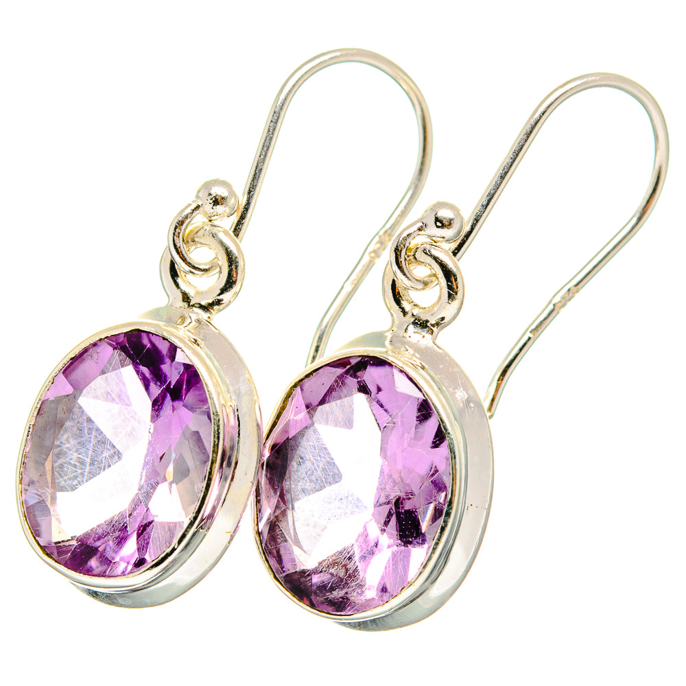 Amethyst Earrings handcrafted by Ana Silver Co - EARR421937