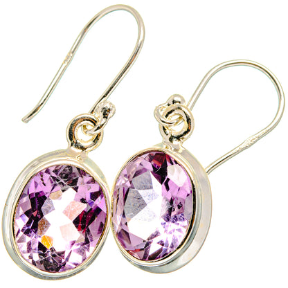 Amethyst Earrings handcrafted by Ana Silver Co - EARR421938