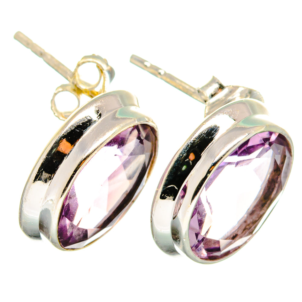 Amethyst Earrings handcrafted by Ana Silver Co - EARR421943