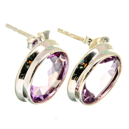 Amethyst Earrings handcrafted by Ana Silver Co - EARR421949