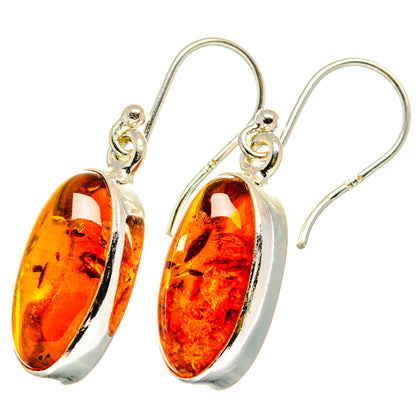 Baltic Amber Earrings handcrafted by Ana Silver Co - EARR421960
