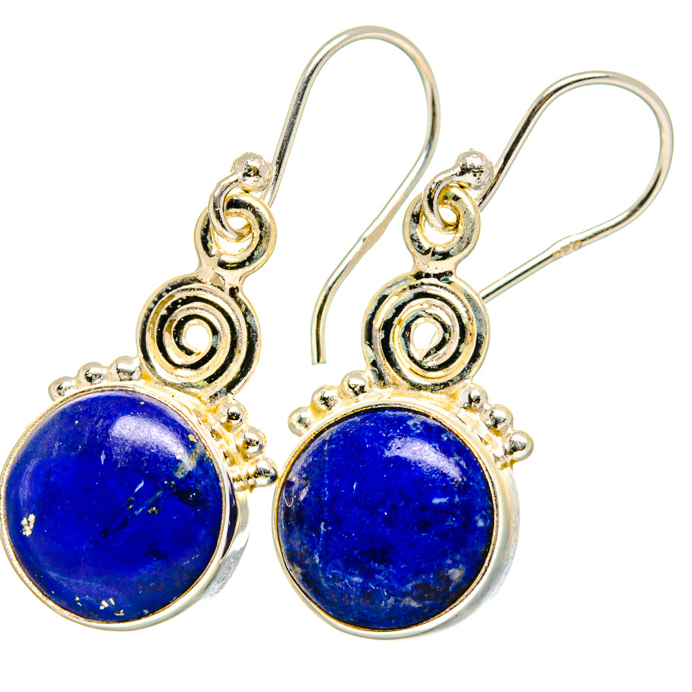 Lapis Lazuli Earrings handcrafted by Ana Silver Co - EARR421962