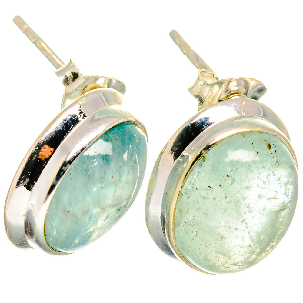 Aquamarine Earrings handcrafted by Ana Silver Co - EARR421969