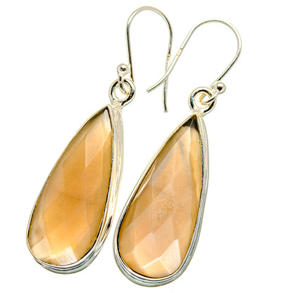 Moonstone Earrings handcrafted by Ana Silver Co - EARR421972