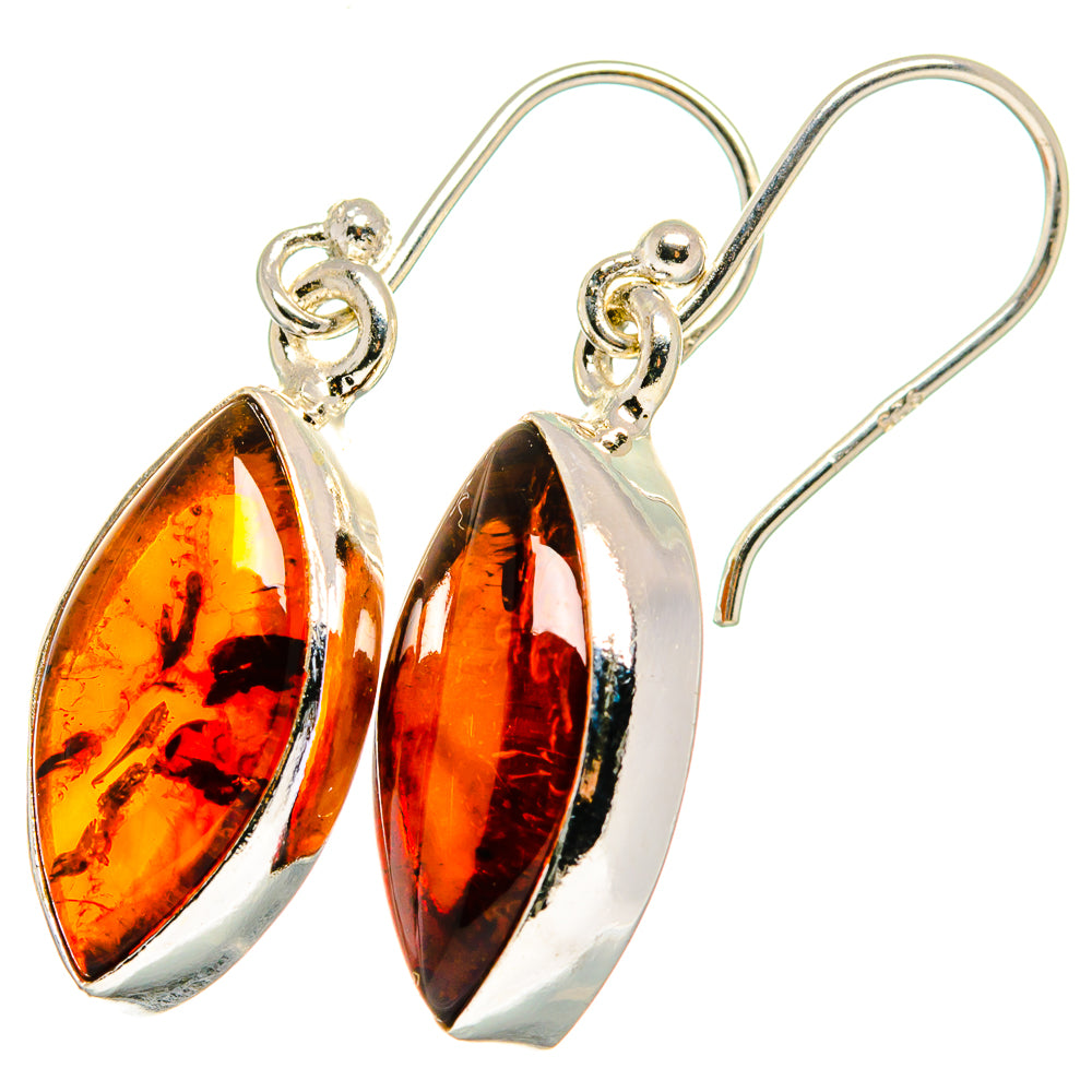 Baltic Amber Earrings handcrafted by Ana Silver Co - EARR421987