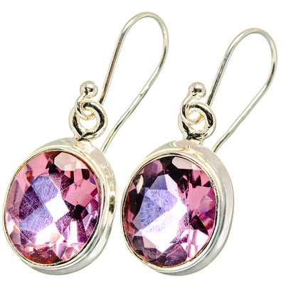 Color Change Alexandrite Earrings handcrafted by Ana Silver Co - EARR421998