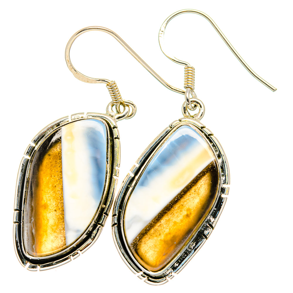 Owyhee Opal Earrings handcrafted by Ana Silver Co - EARR422016