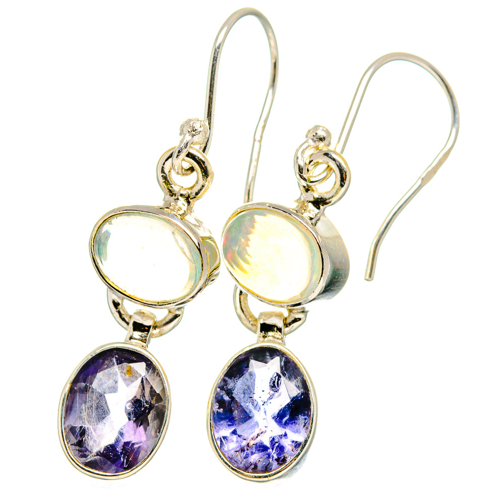 Tanzanite Earrings handcrafted by Ana Silver Co - EARR422018