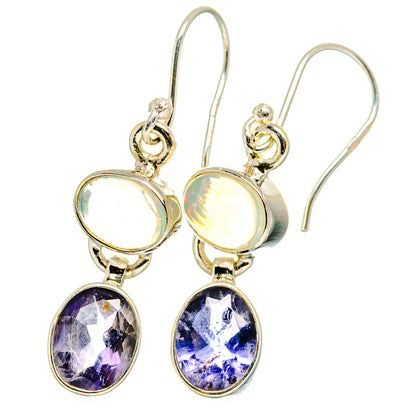 Tanzanite Earrings handcrafted by Ana Silver Co - EARR422018