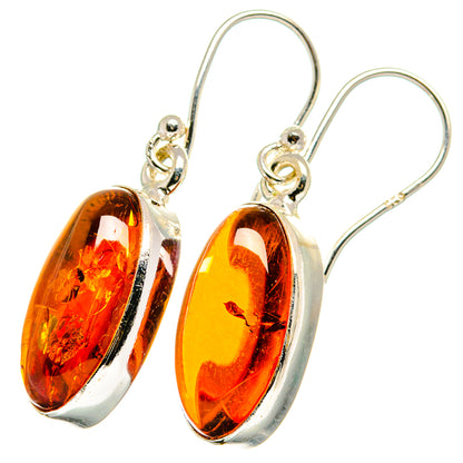 Baltic Amber Earrings handcrafted by Ana Silver Co - EARR422025