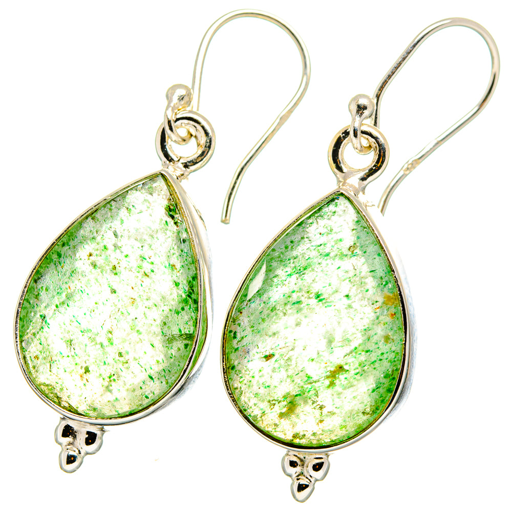 Green Aventurine Earrings handcrafted by Ana Silver Co - EARR422026