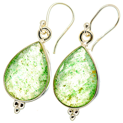 Green Aventurine Earrings handcrafted by Ana Silver Co - EARR422026