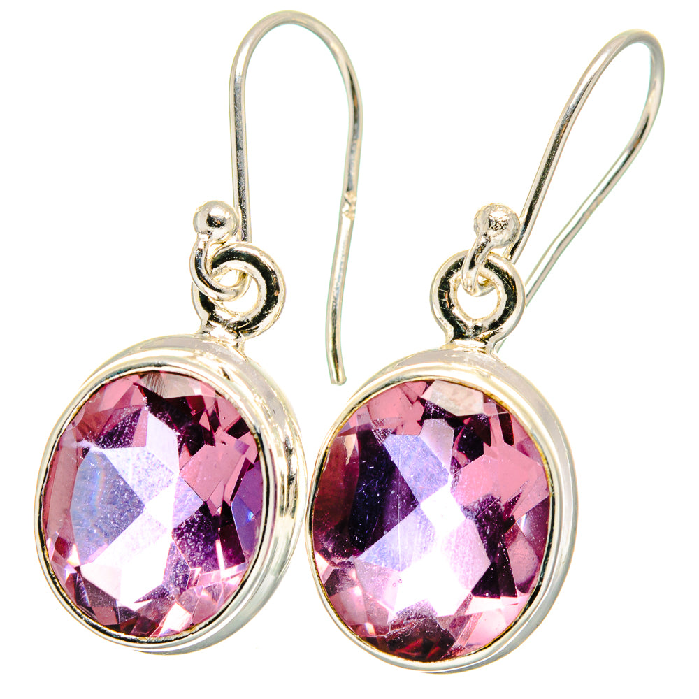Color Change Alexandrite Earrings handcrafted by Ana Silver Co - EARR422034