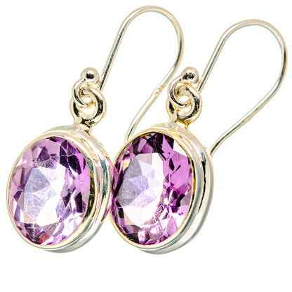 Amethyst Earrings handcrafted by Ana Silver Co - EARR422040