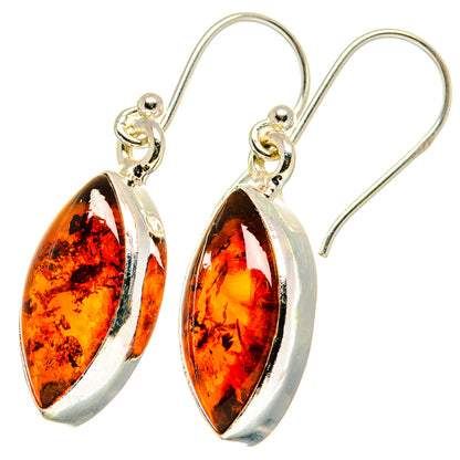 Baltic Amber Earrings handcrafted by Ana Silver Co - EARR422051