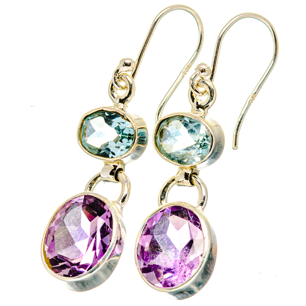 Amethyst Earrings handcrafted by Ana Silver Co - EARR422052