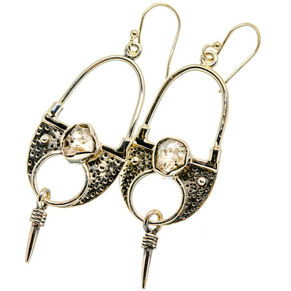 Herkimer Diamond Earrings handcrafted by Ana Silver Co - EARR422055