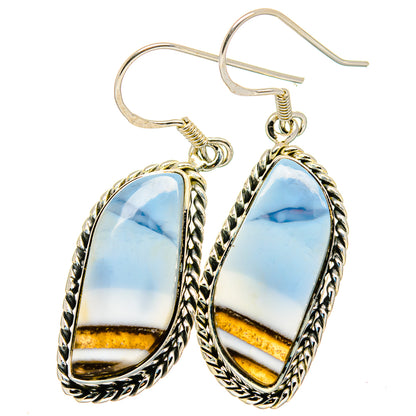Owyhee Opal Earrings handcrafted by Ana Silver Co - EARR422056