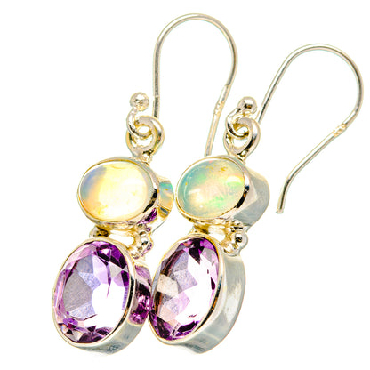 Amethyst Earrings handcrafted by Ana Silver Co - EARR422064