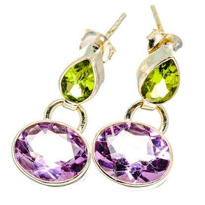 Amethyst Earrings handcrafted by Ana Silver Co - EARR422069
