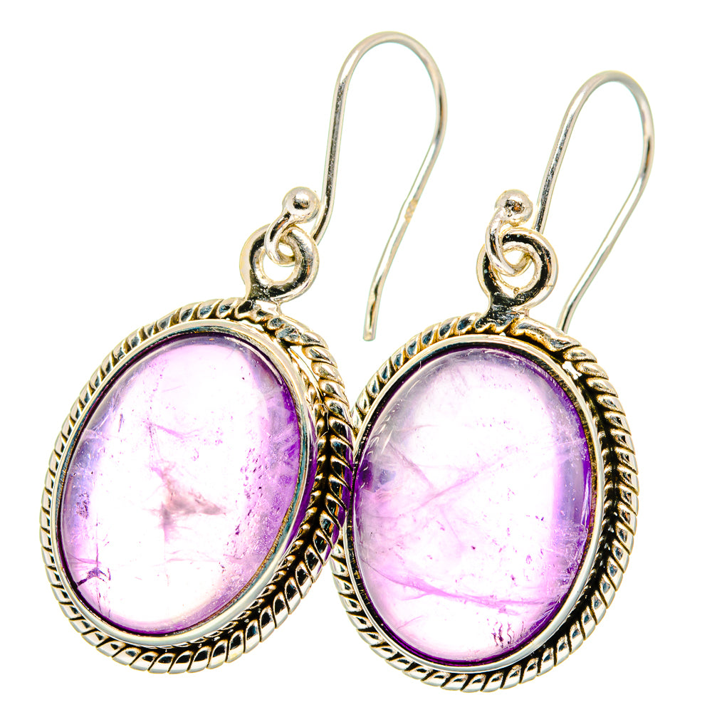 Amethyst Earrings handcrafted by Ana Silver Co - EARR422073