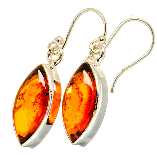 Baltic Amber Earrings handcrafted by Ana Silver Co - EARR422080