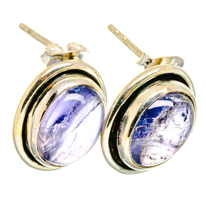 Tanzanite Earrings handcrafted by Ana Silver Co - EARR422097