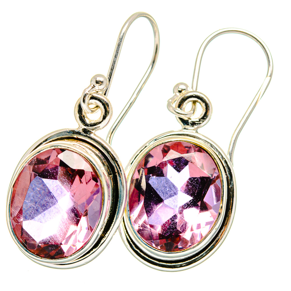 Color Change Alexandrite Earrings handcrafted by Ana Silver Co - EARR422099