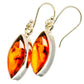 Baltic Amber Earrings handcrafted by Ana Silver Co - EARR422109