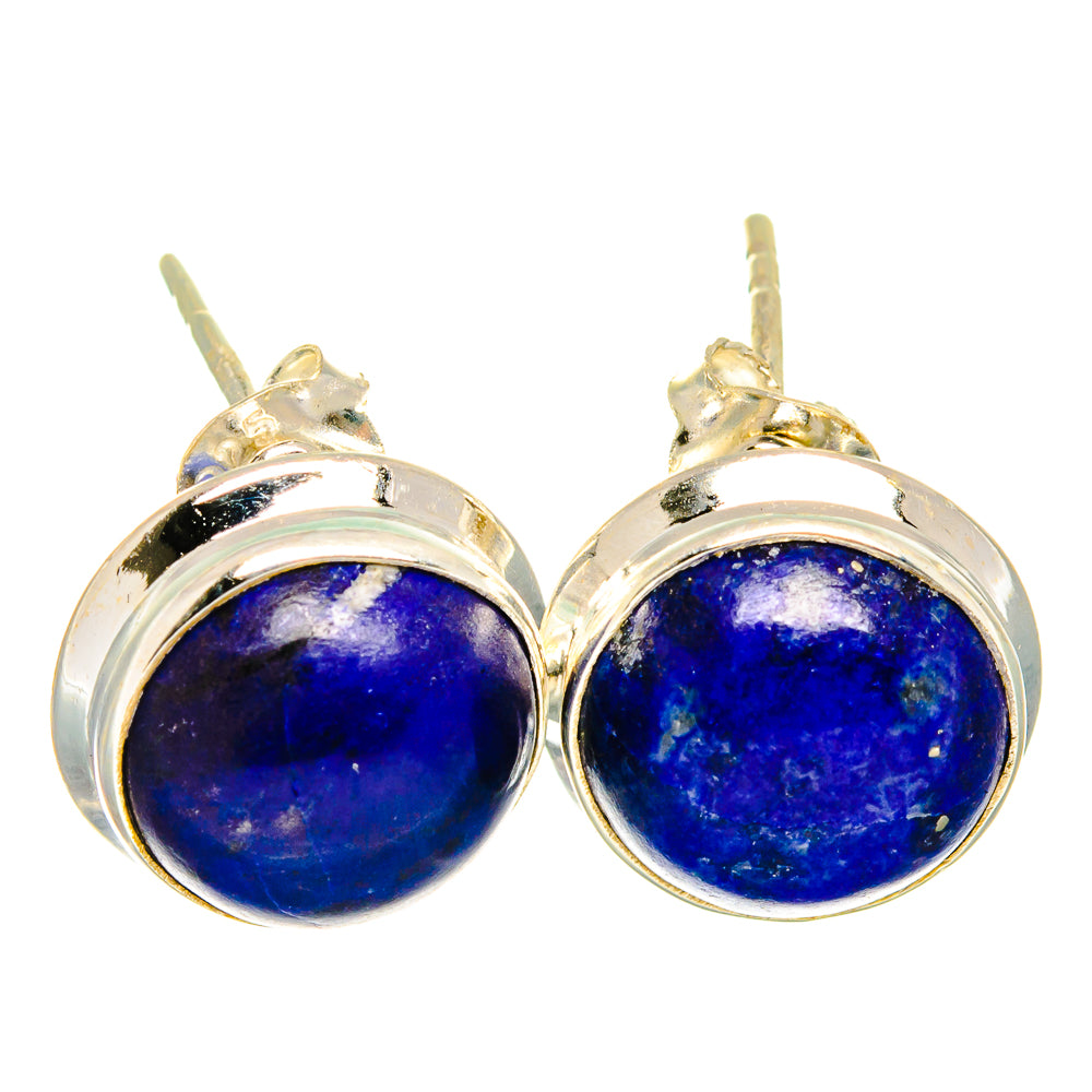 Lapis Lazuli Earrings handcrafted by Ana Silver Co - EARR422111