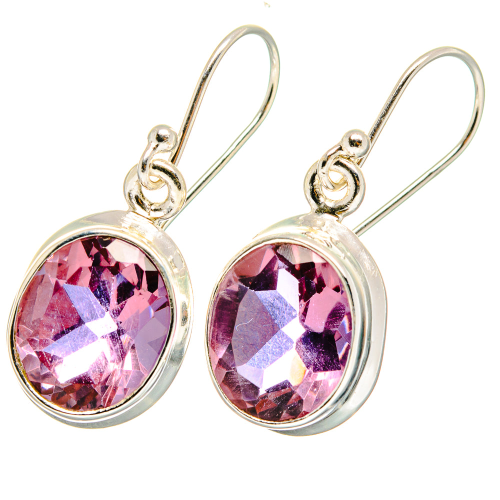 Color Change Alexandrite Earrings handcrafted by Ana Silver Co - EARR422121