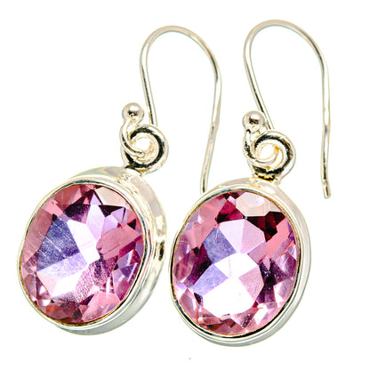Color Change Alexandrite Earrings handcrafted by Ana Silver Co - EARR422126