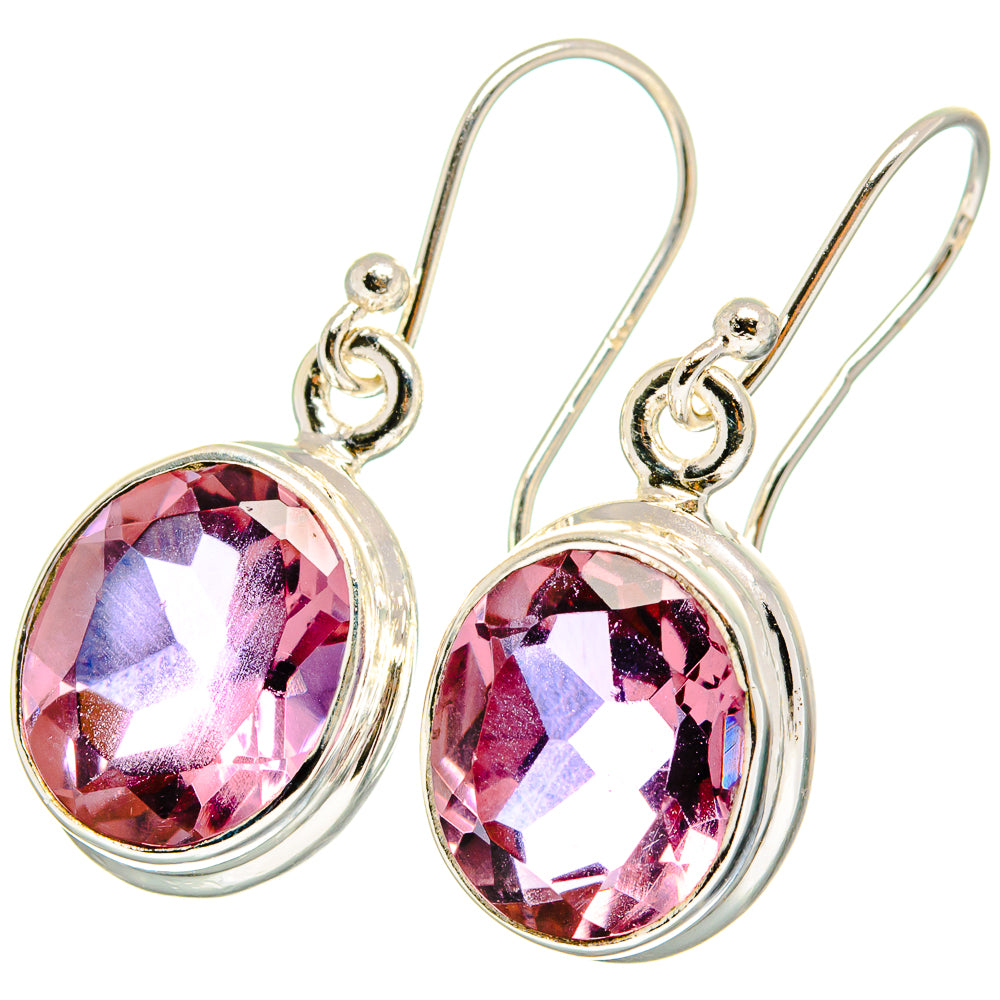 Color Change Alexandrite Earrings handcrafted by Ana Silver Co - EARR422136